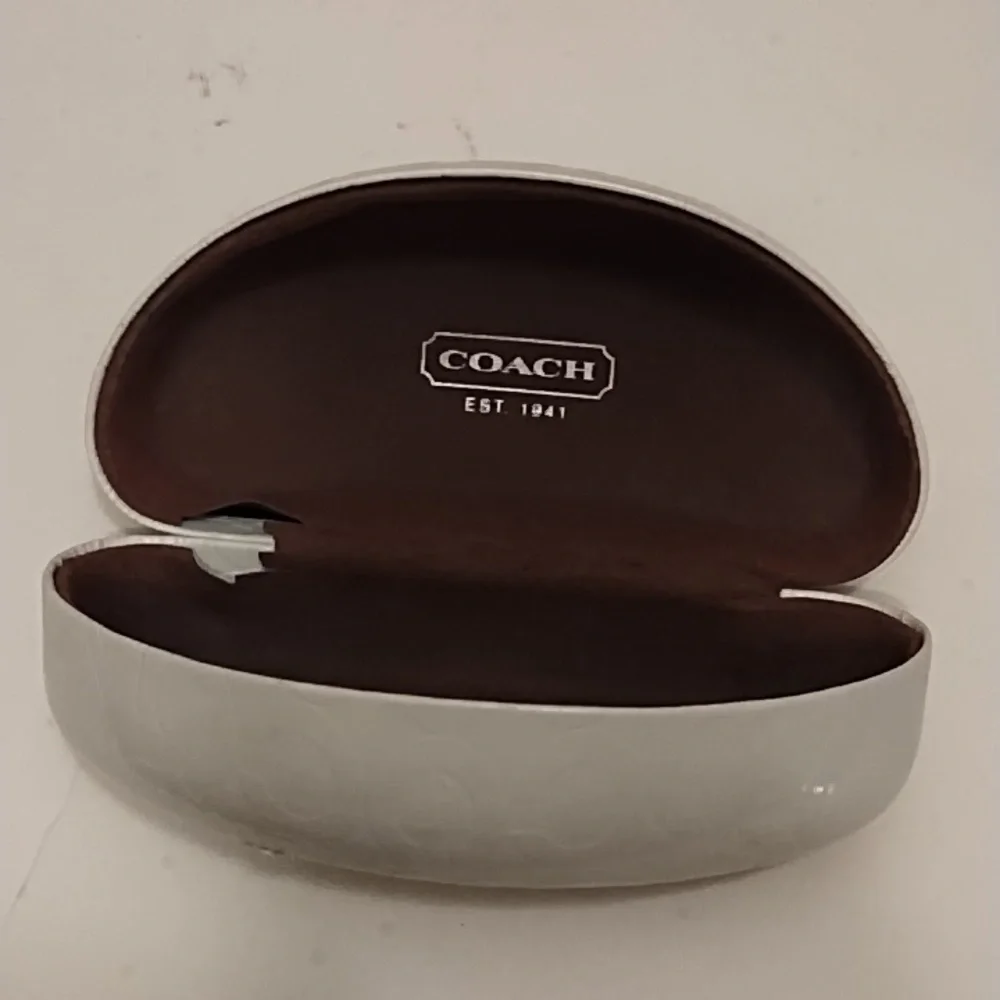 Coach Beige With Brown Interior‎ Sunglasses Case